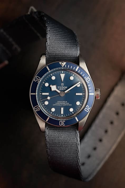 tudor black bay 58 blue nato strap|black bay 58 sport straps.